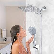 Dual Shower Head Handheld Shower Combo