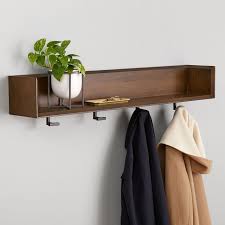 Nolan Wall Shelf With Hooks West Elm