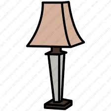 Chicago Table Lamp Vector Icon
