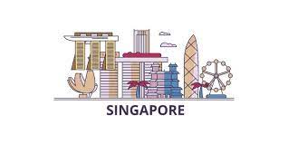 Singapore Icon Stock Photos Royalty