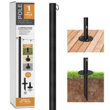 10 Ft String Light Pole
