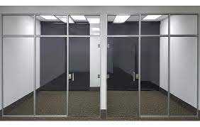 Glass Wall With Door Ti24