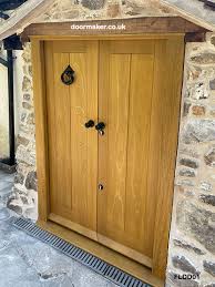 Oak Cottage Style Doors Framed Ledged