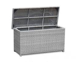 Rattan Garden Storage Box With Lid
