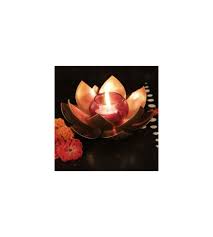 Lotus T Light Candle Holder Corporate
