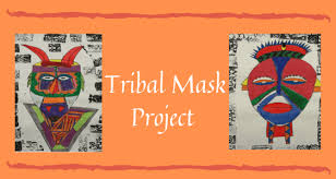 Tribal Masks Art Project For Fourth