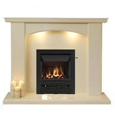 Glass Fronted Gas Fire