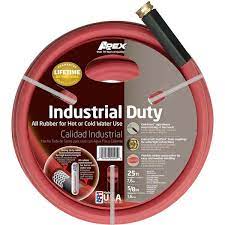 Red Rubber Commercial Hot Water Hose