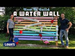 How To Build A Backyard Water Wall