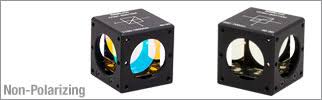 cube mounted beamsplitters thorlabs