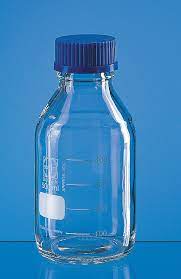 Thread Bottle 500 Ml Clear Glass
