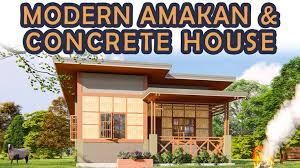 Modern Half Amakan Concrete House