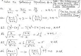 Cbse Class 10 Mathematics Quadratic