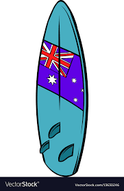 Surfboard Icon Cartoon Royalty Free