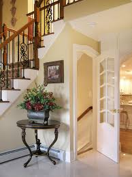 Entry Staircase With Access To The