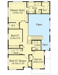 Modern Home Plan With Shed Roof Design