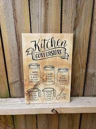 Rustic Wood Sign Kitchen Conversions