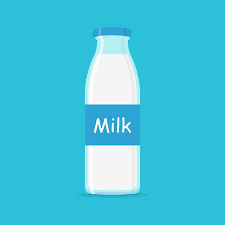 Milk Flat Icon Vector Ilration Eps 10