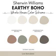 Sherwin Williams Earthy Boho Color