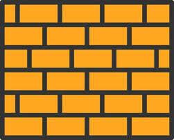 Brickwall Vector Icon Design 16493367