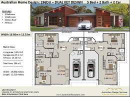 House Plans Home Plans Duplex Floor