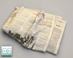 Newspaper Wall Street Journal 8 3d