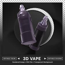3d Vape Icon Display Curved Series