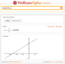 Equation Solving Wolfram Alpha