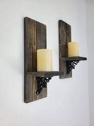 Rustic Wall Decor Wall Sconce Set Of 2