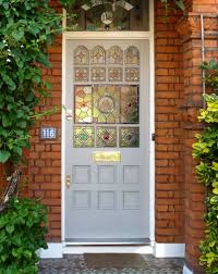 Golden Stained Door Glass Thickness