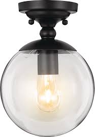 Canvas Orla Clear Glass Shade Round