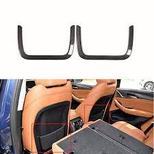 Car Carbon Style Rear Seat Storage Net
