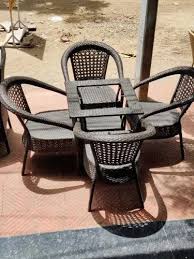 Plastic Garden Table Chair Set For Home
