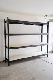 Easy To Build Diy Wood Garage Shelves