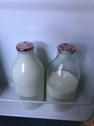 Milk Bottles In Wensleydale Yorkshire