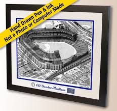 Old Yankee Stadium Art Print