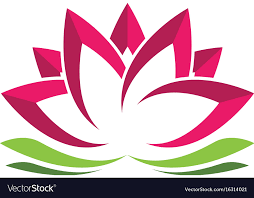 Beauty Lotus Flowers Design Logo