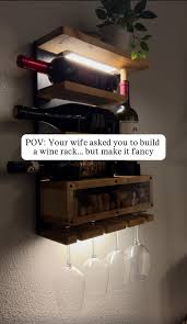 Wooden Wall Wine Rack Plans