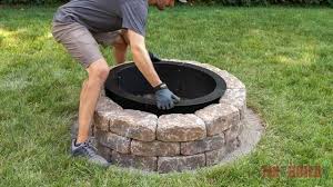 How To Build A Diy Stone Fire Pit