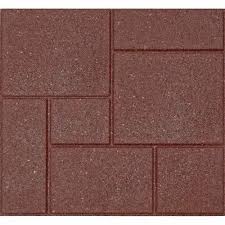Rubber Paver Tile Size 300 600 Mm