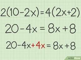 How To Solve Equations With Variables