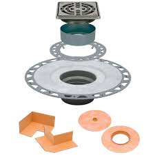 Schluter Kerdi Drain 4 In X 4 In Pvc