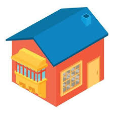 House Icon Isometric Vector New Modern
