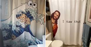 People Are Sharing Shower Curtains They