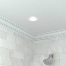 White Shower Recessed Lighting Trim