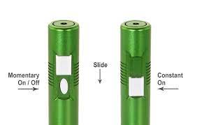 duet emerald dual switch green laser