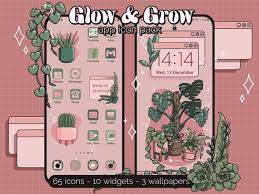 Motivational App Theme Glow And Grow