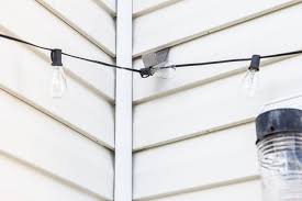 How To Hang Outdoor String Lights
