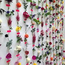 Diy Make A Fresh Flower Backdrop