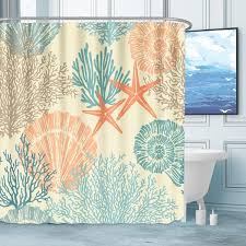 Extra Long Nautical Coastal Shower